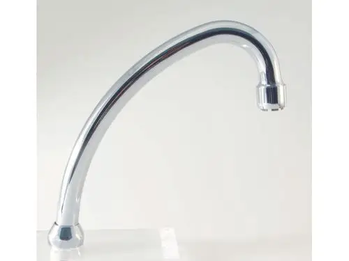 Chromfarbener Wasserhahn mit gebogenem Auslauf von Ideal Standard, der für eine effiziente Wasserabgabe in verschiedenen Anwendungen geeignet ist.